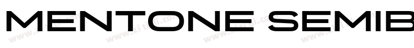 Mentone SemiBold字体转换 Mentone SemiBold字体转换